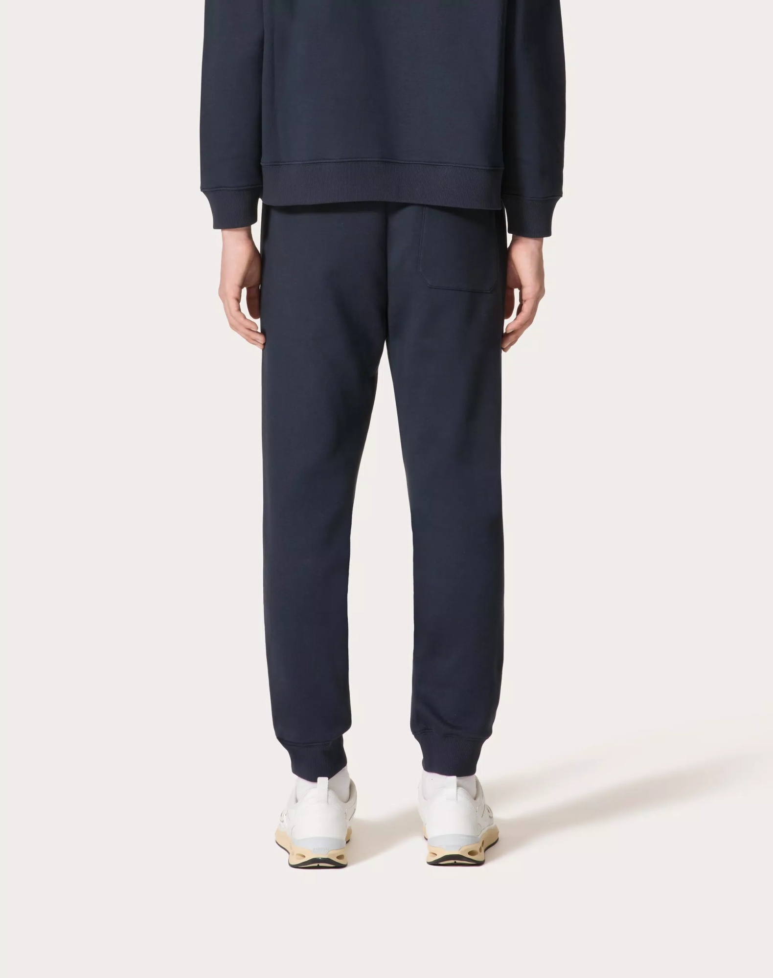 Valentino Logo-print Drawstring Track Pants In Black