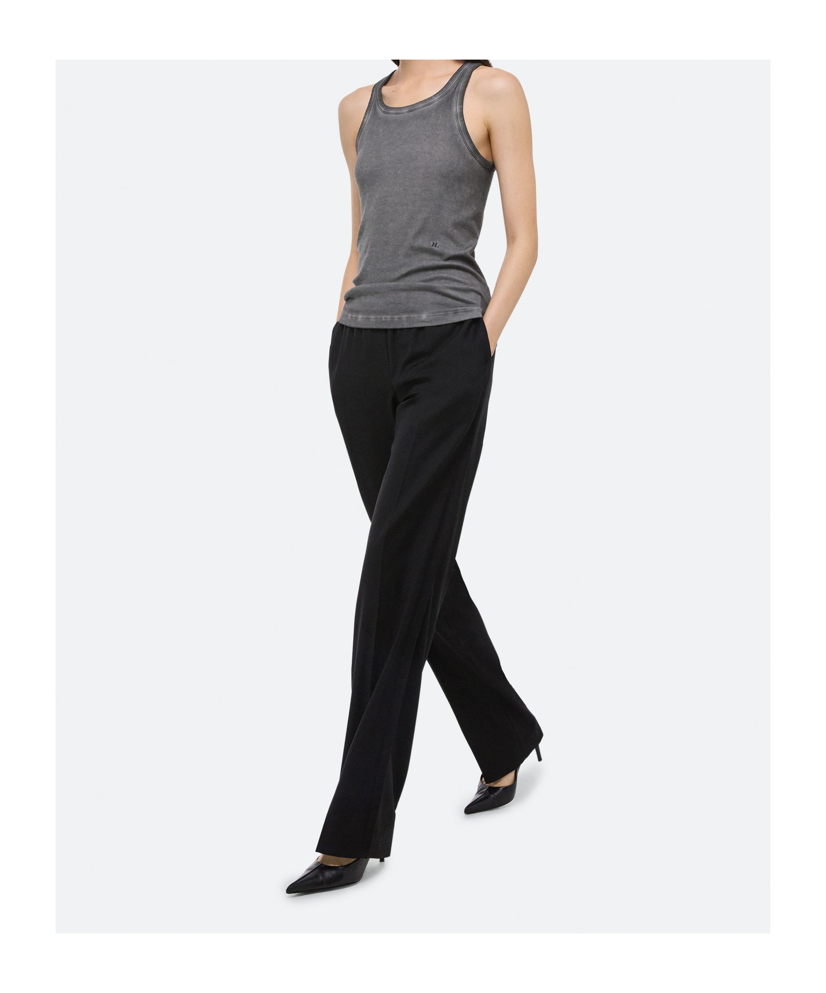 Shop Helmut Lang Cotton Tank Top