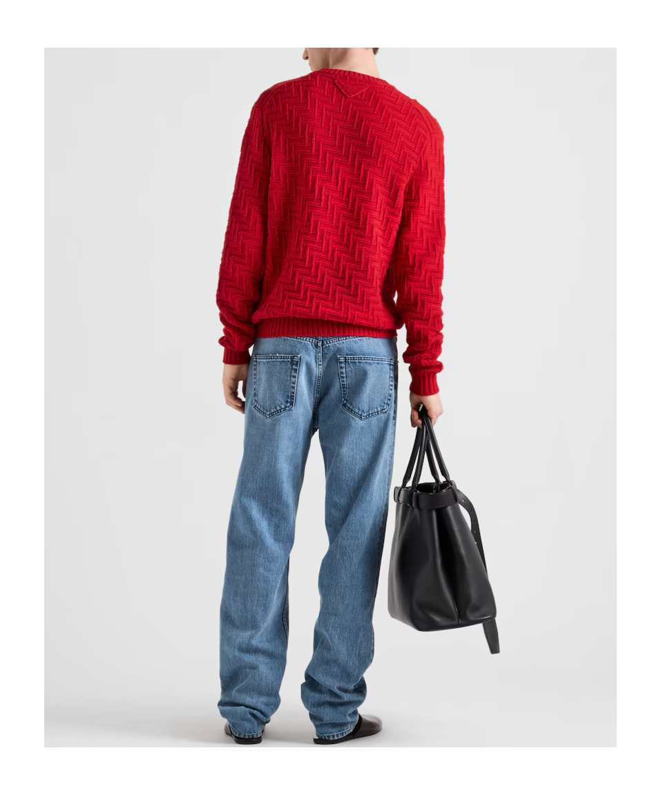 Prada Low-rise Jeans In Blue