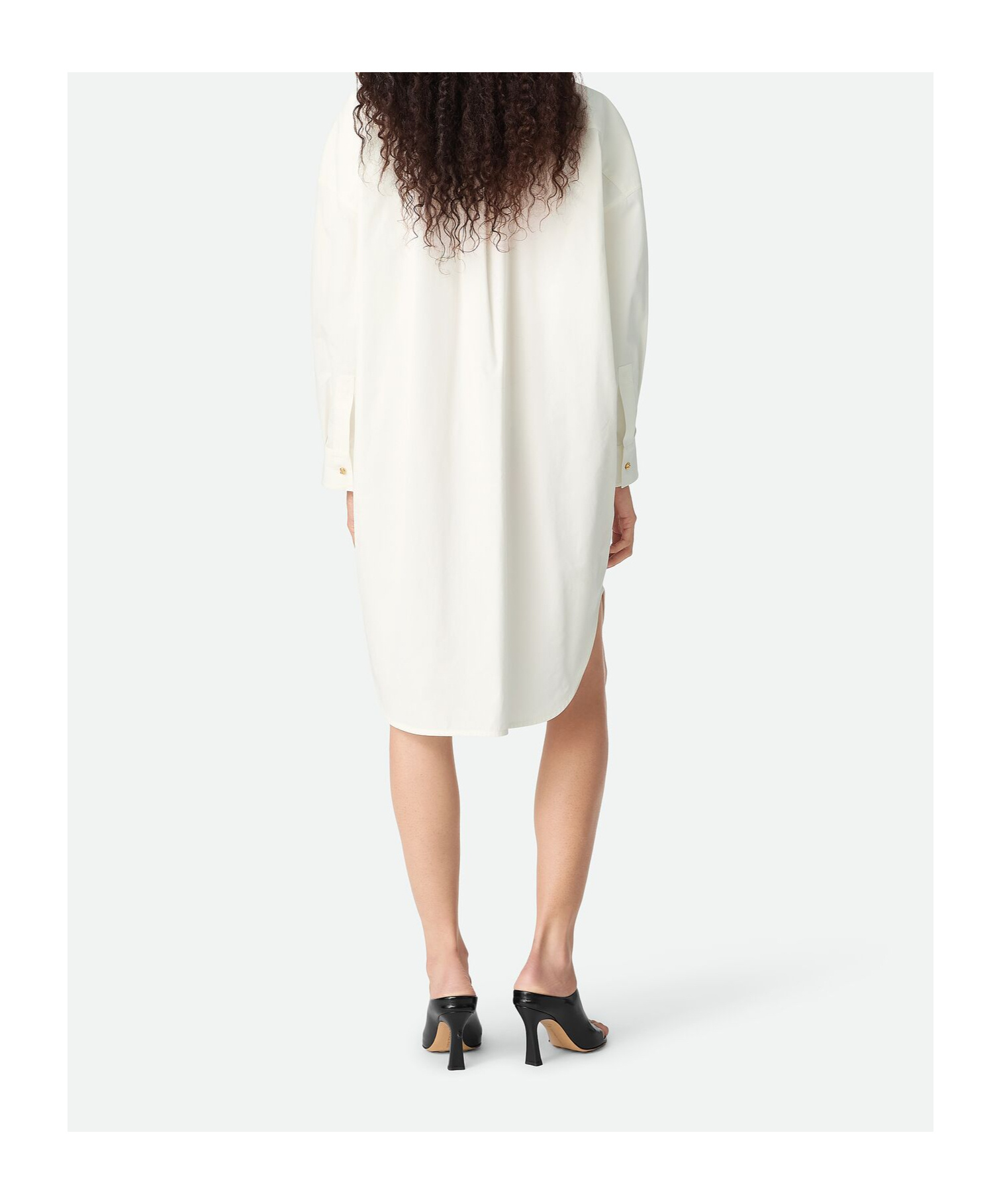 Bottega Veneta Robe En Coton In Neutral