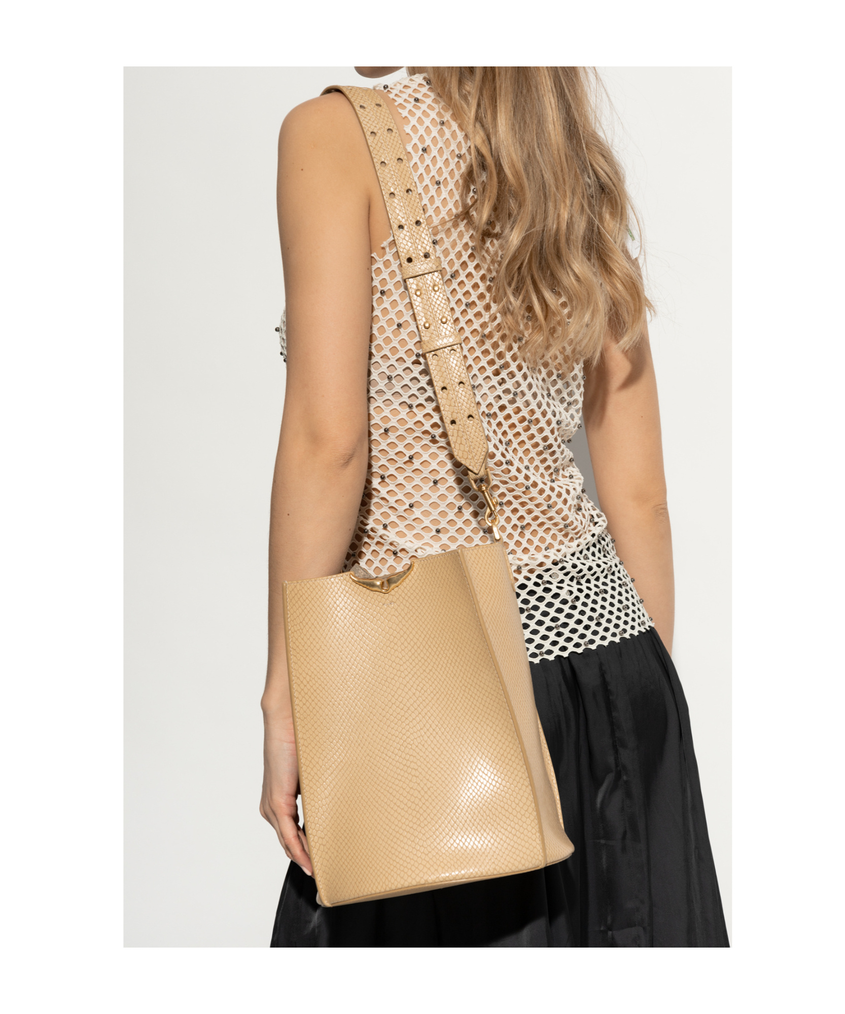ZADIG & VOLTAIRE BODERLINE XL BUCKET BAG