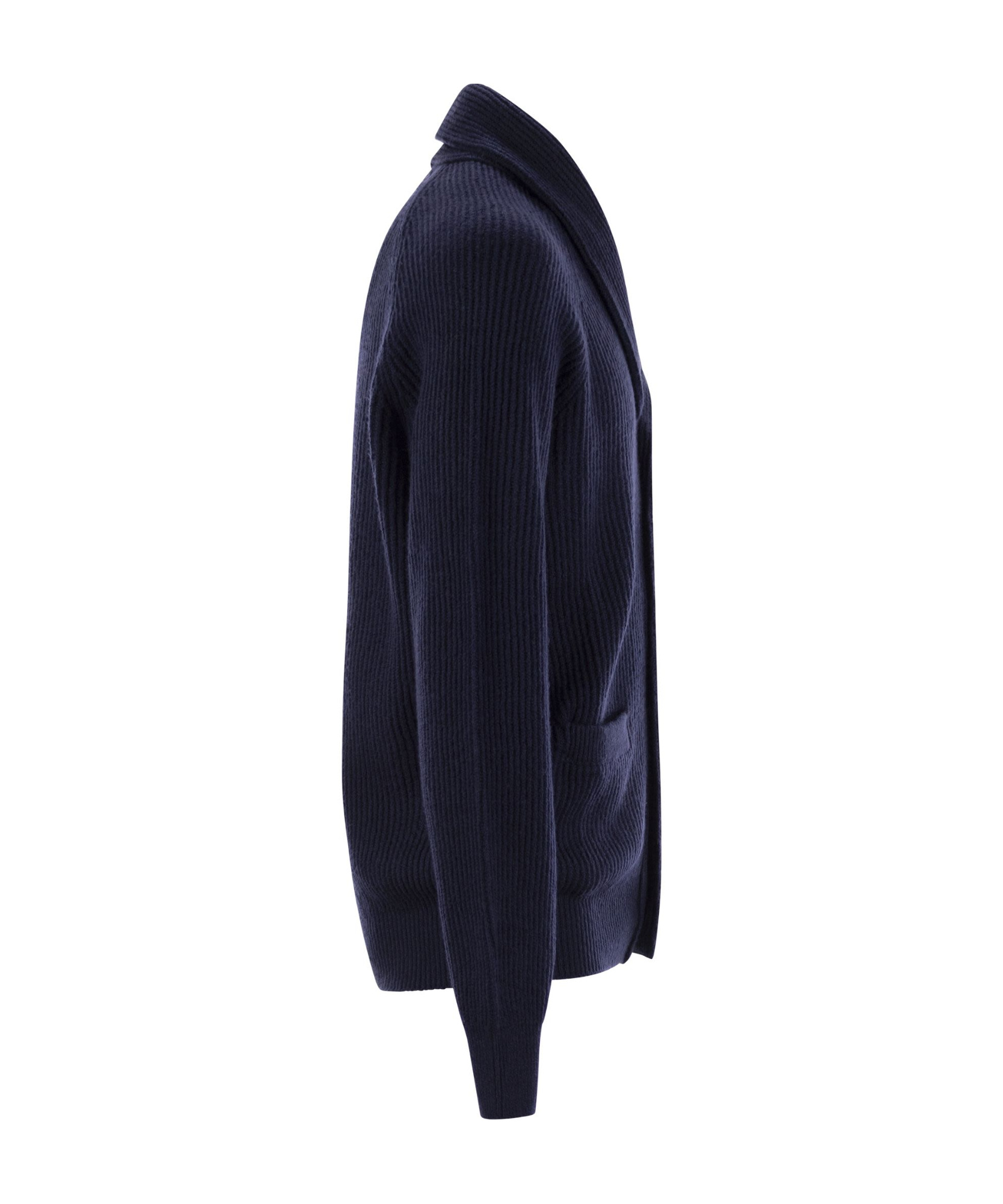 Brunello Cucinelli Button Knitted Cardigan In Black