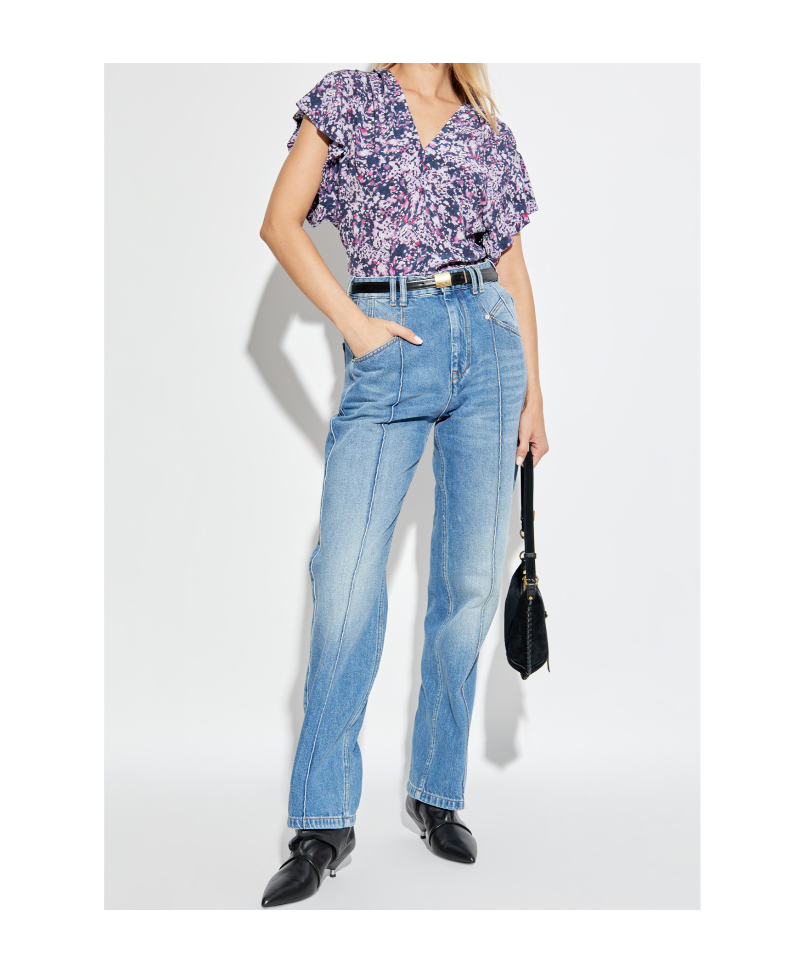 ISABEL MARANT ÉTOILE DELOCIA BLOUSE