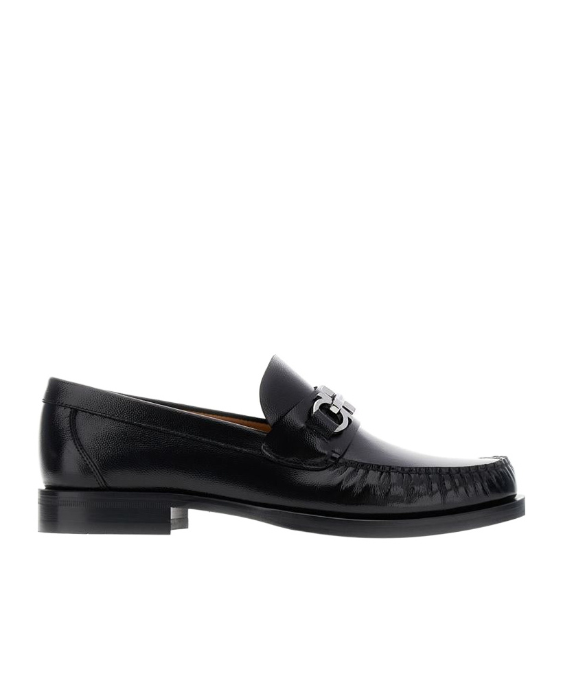 FERRAGAMO ROUND HEAD LOAFER SHOES
