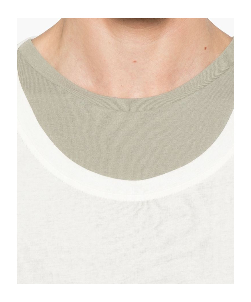 Jil Sander Cotton T-shirt And Tank Top Set In White