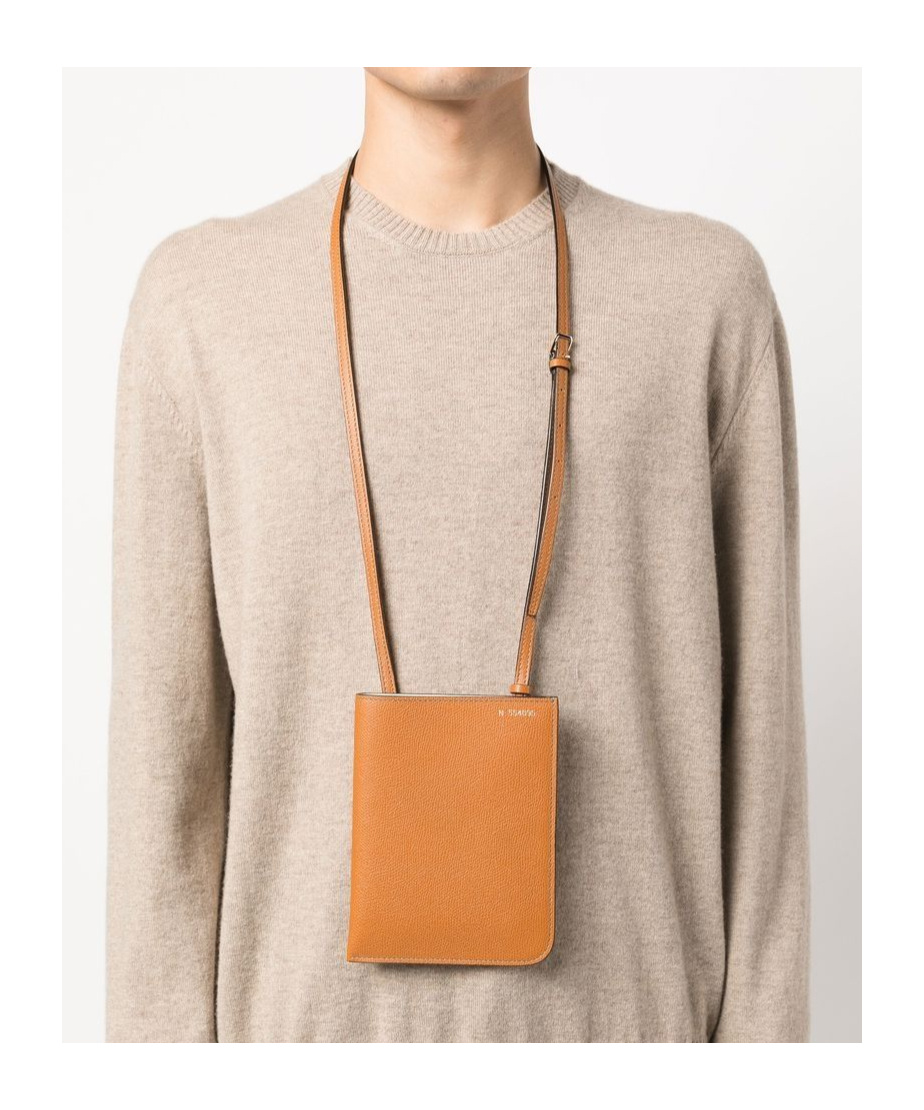 VALEXTRA LOGO CROSS-BODY BAG