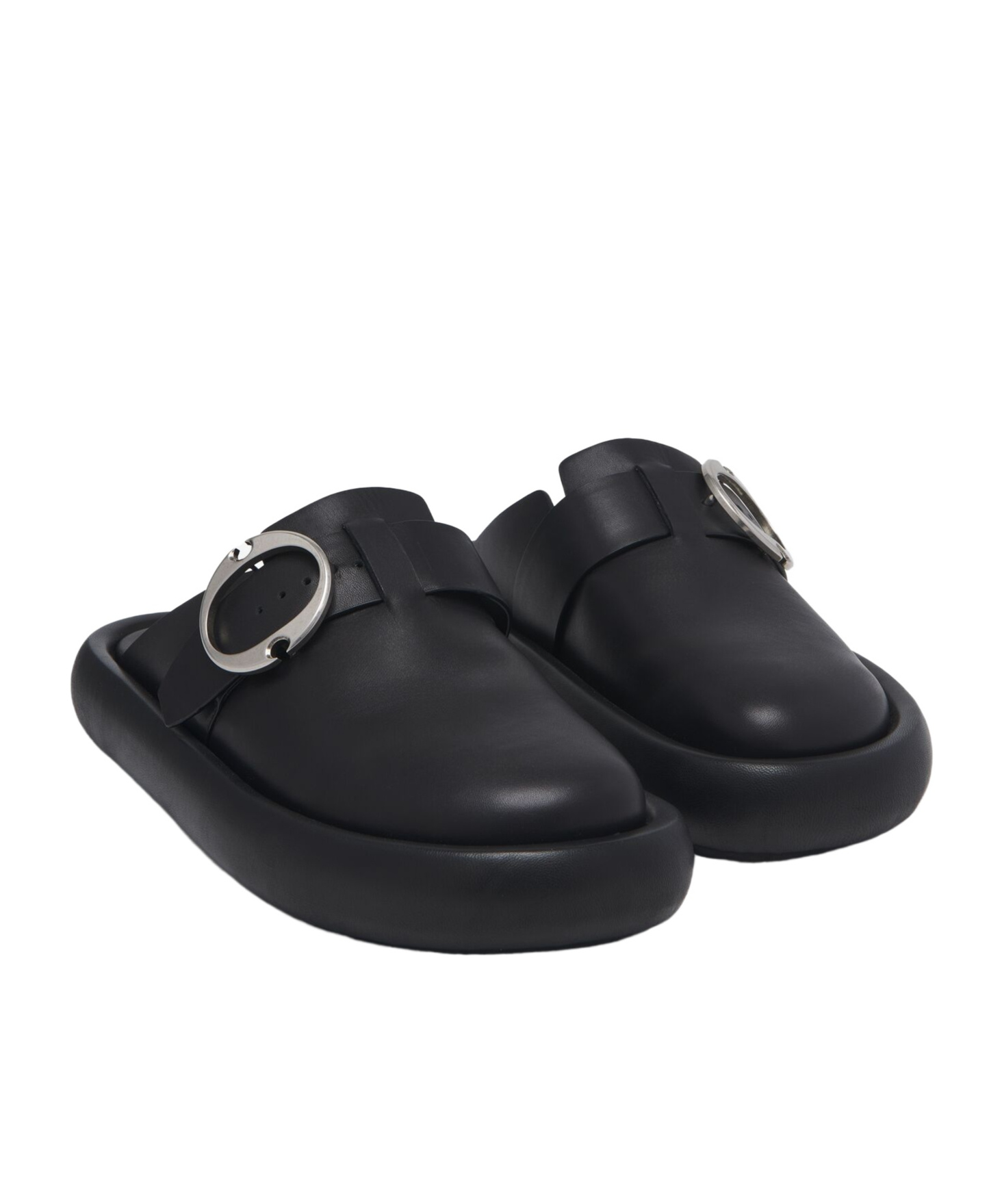 Shop Alexander Mcqueen Arc Clogs In Black