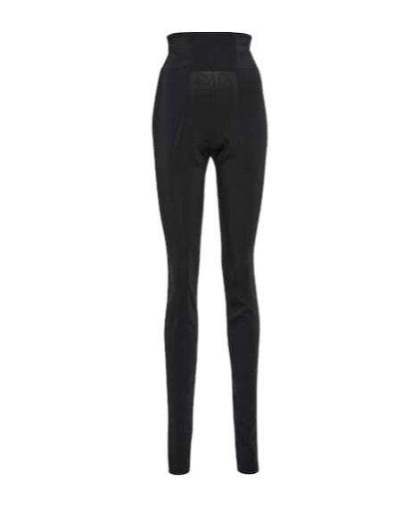Nensi Dojaka Crêpe High-rise Skinny Pants In Black