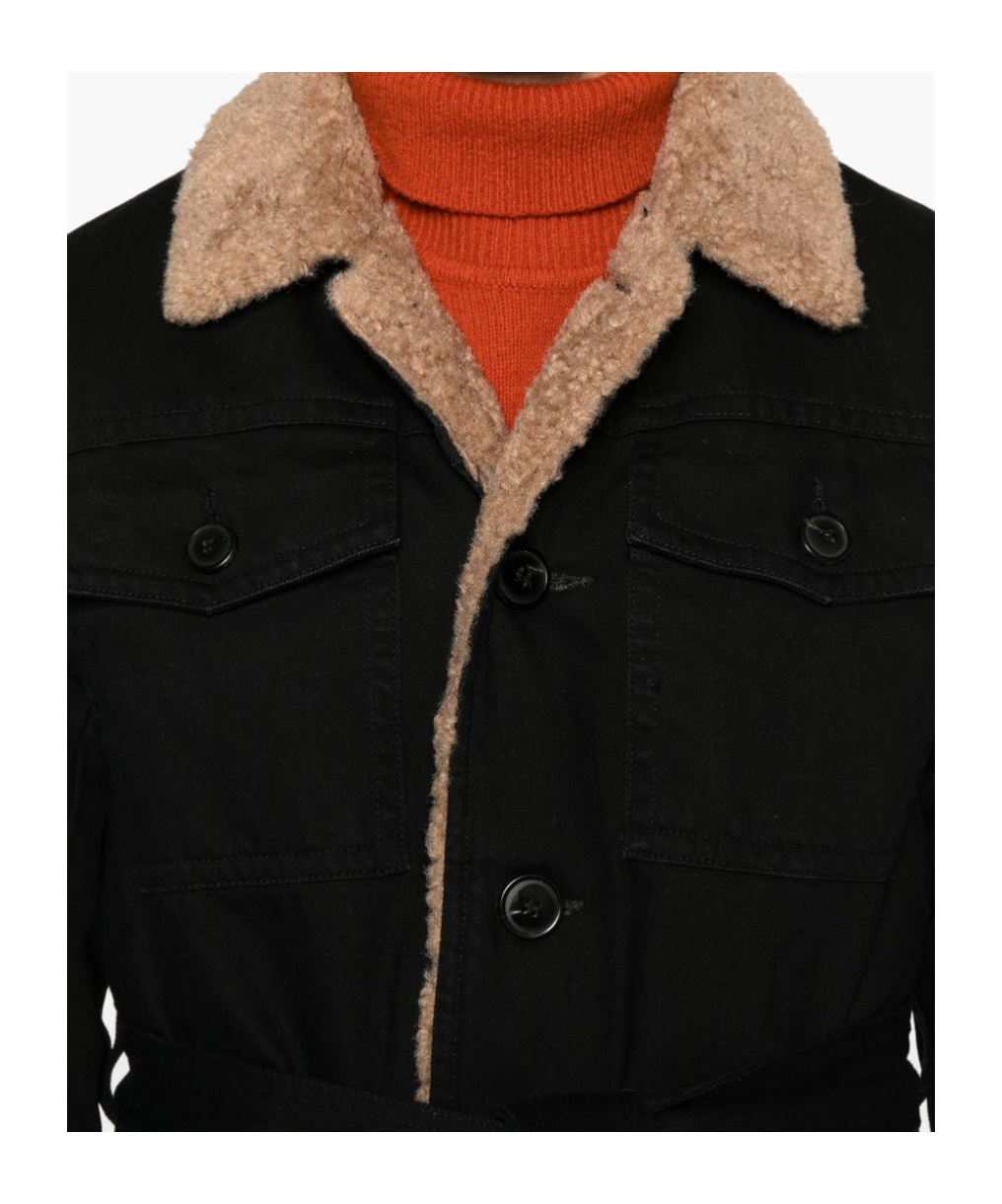 Dries Van Noten Long-sleeved Casual Jacket In Black