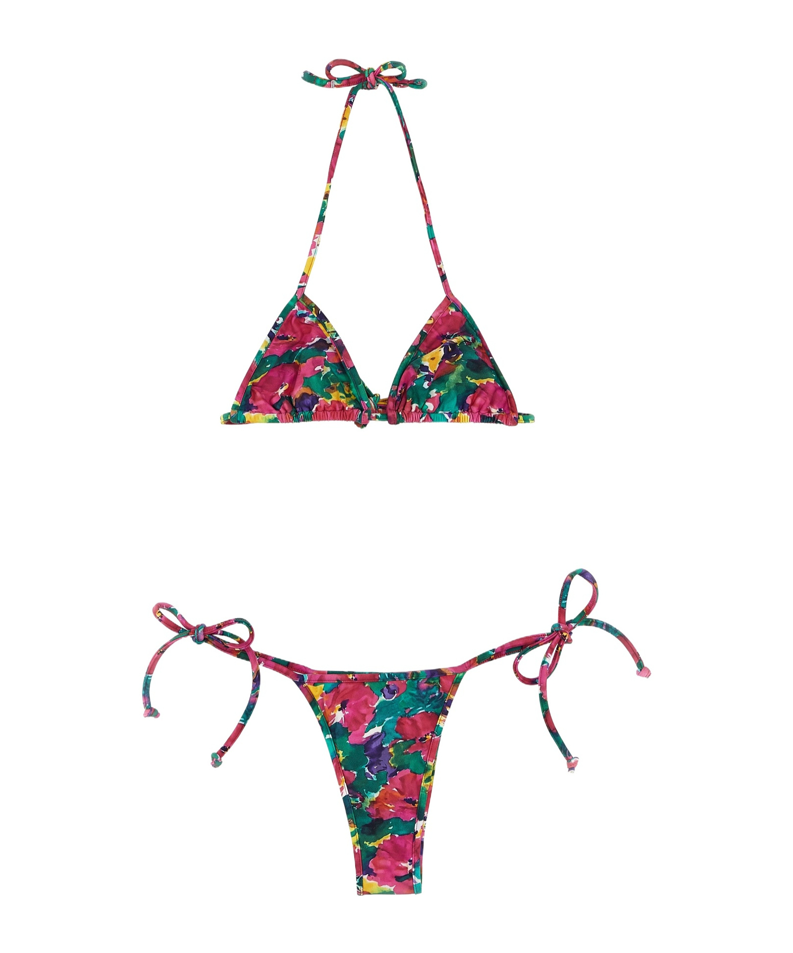 REINA OLGA OLDIE ABSTRACT-PATTERN BIKINI SET