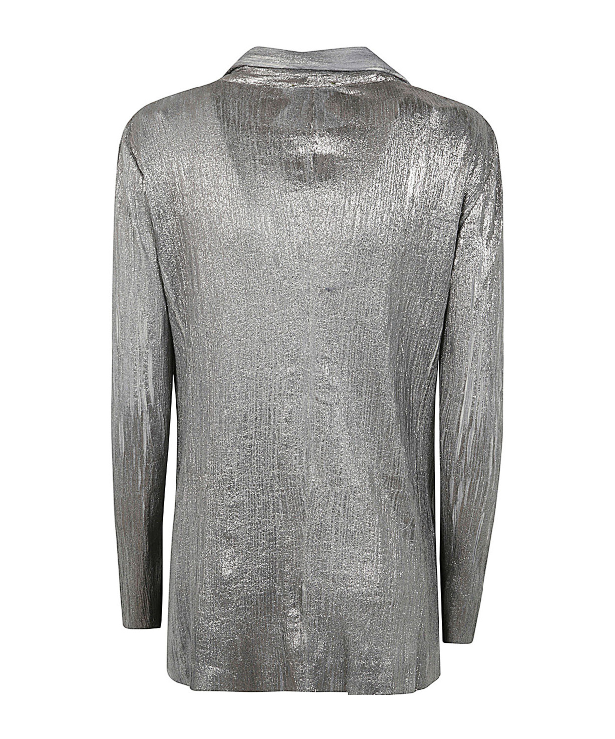 Avant Toi Wrinkled Stich Rever Jacket With Lamination Clothing In Gray