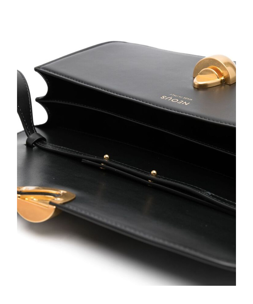 Neous Flip Shoulder Bag In Black