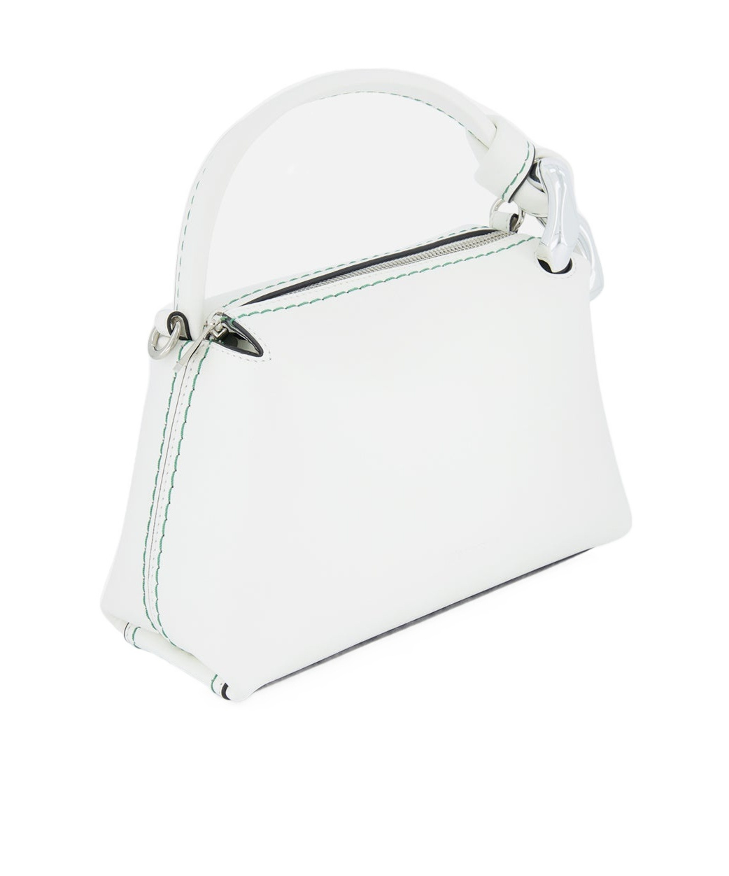 Jw Anderson Corner Small Crossbody Bag In White