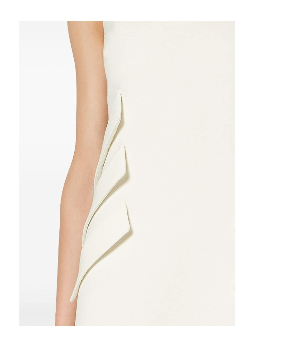 Versace Scoop-neck Minidress In White