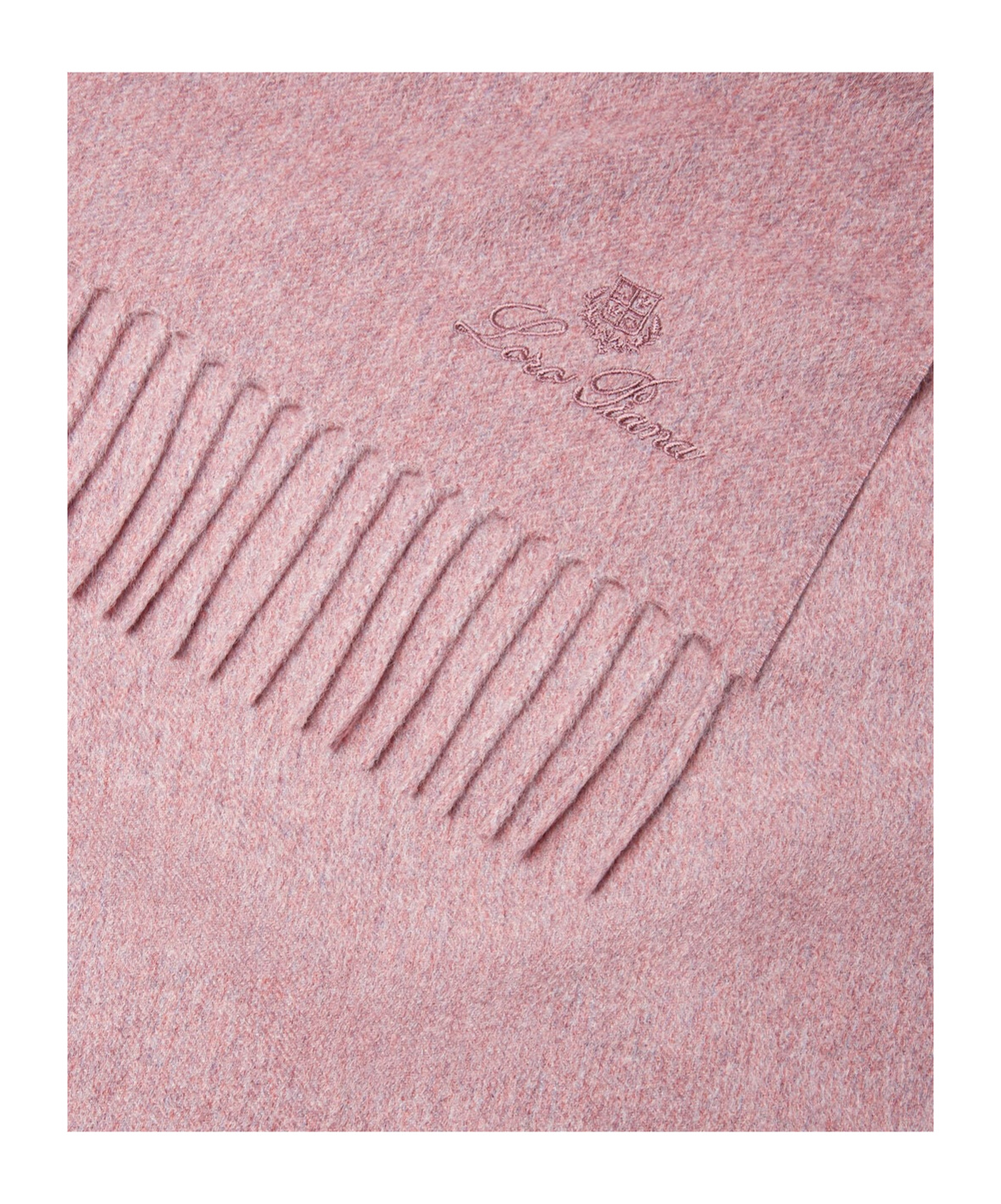 Shop Loro Piana Extra Grande Unita Scarf In Purple Chips Melange