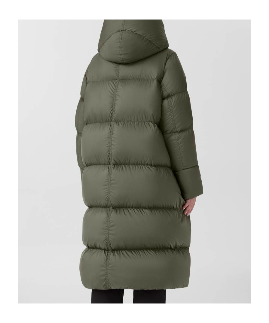 Canada Goose Rhoda Down Parka Coat In Green