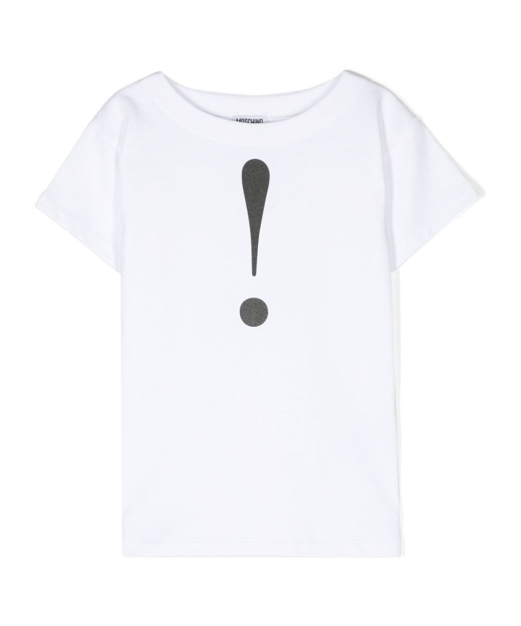 Moschino Graphic-print T-shirt Dress In White