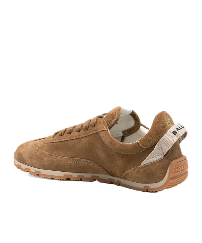 Bally Round-toe Low-top Casual Shoes In Brown