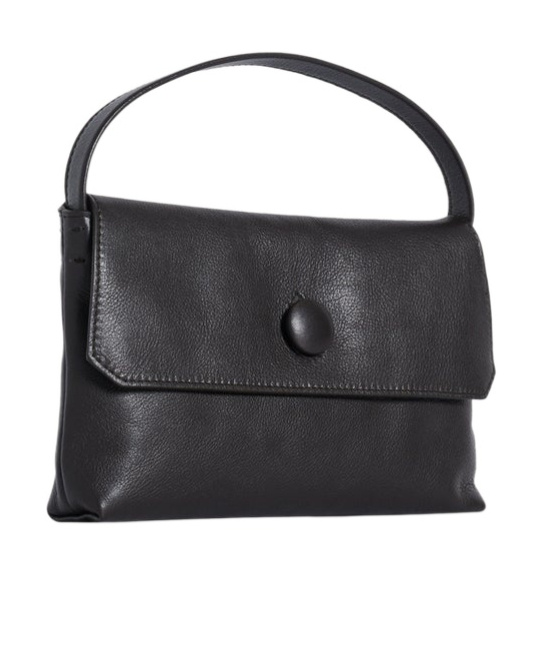 The Row Flap Handbag In Walnut Shadow