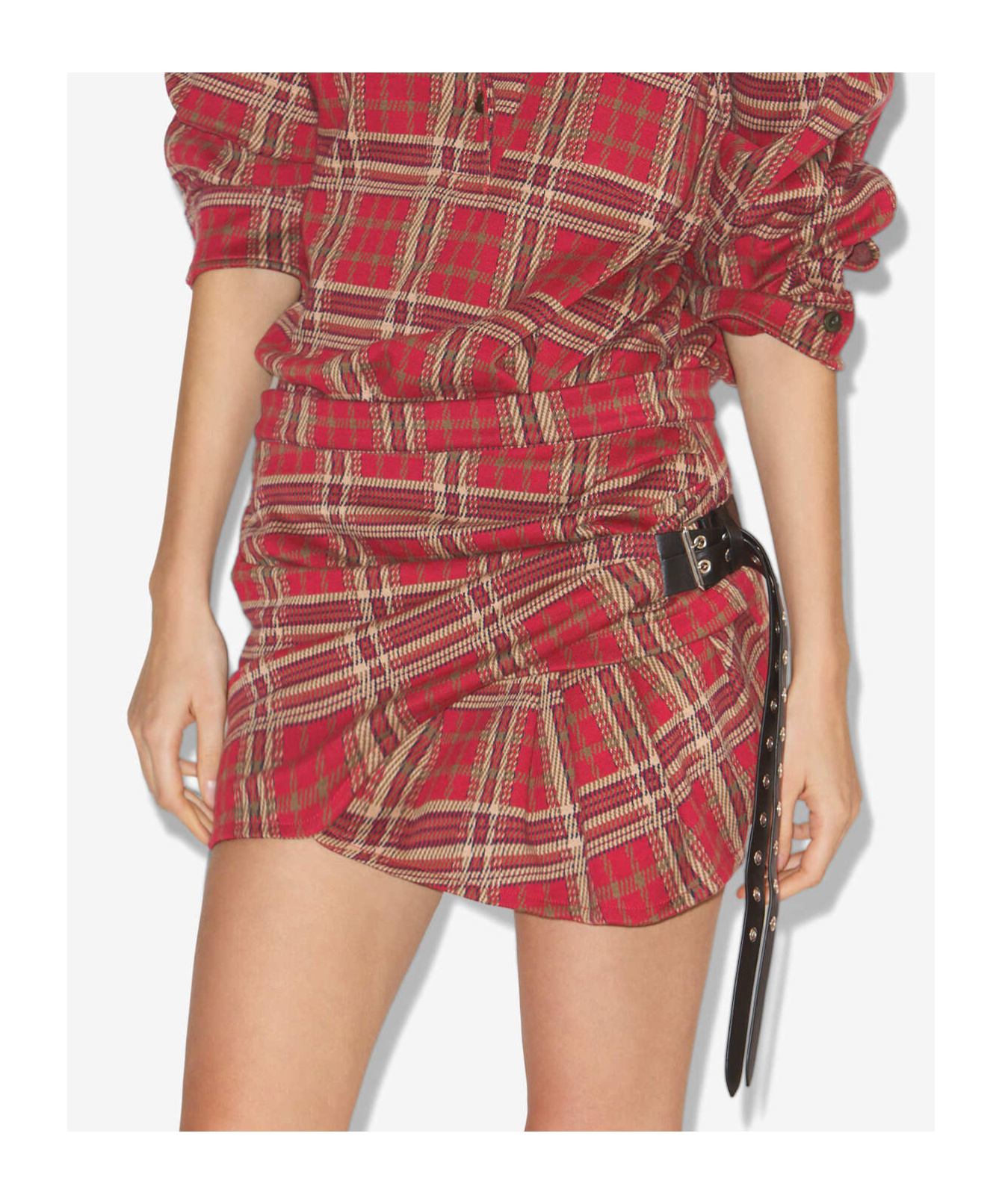 Isabel Marant Gisen Skirt In Red