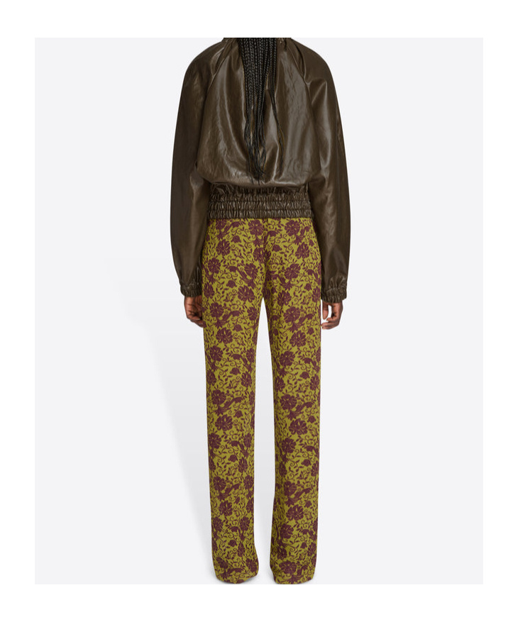 Dries Van Noten Low Waist Casual Pants