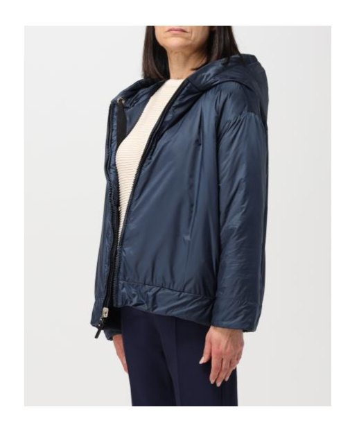 Max Mara Double-sided Casual Jacket In Black