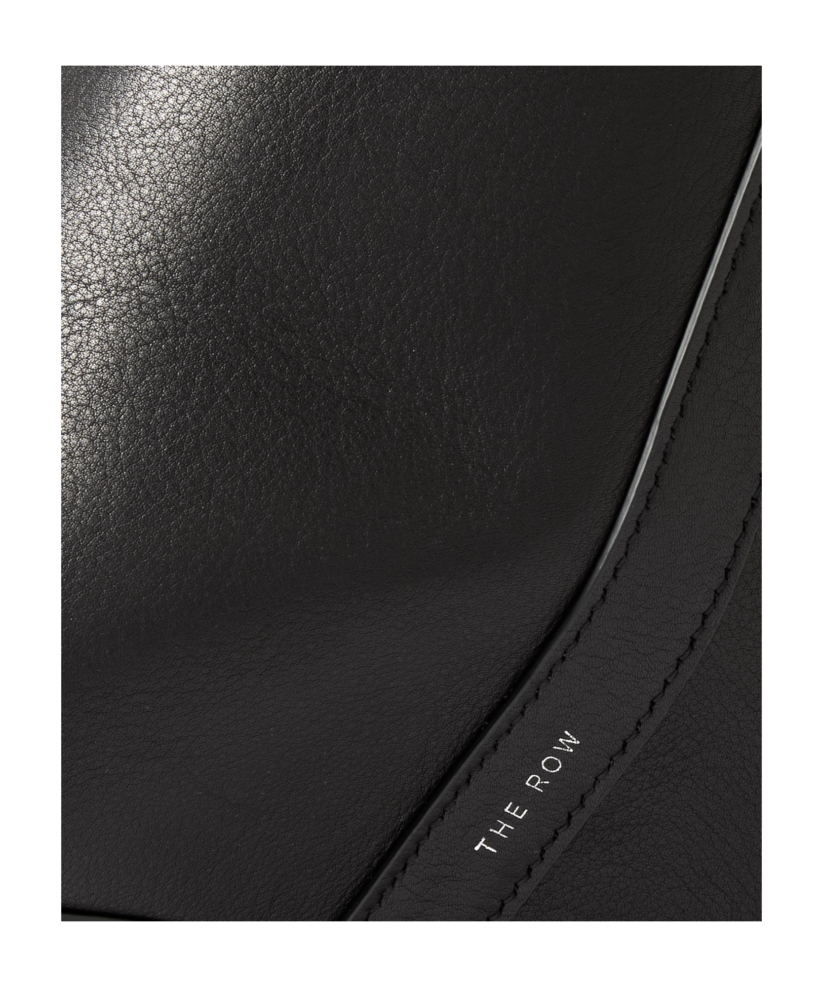 The Row N/s Park Medium Texture Handbag In Black