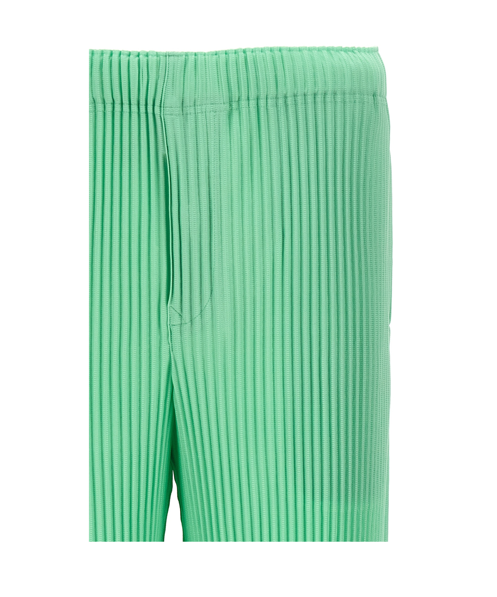 ISSEY MIYAKE ELASTIC WAIST CASUAL PANTS
