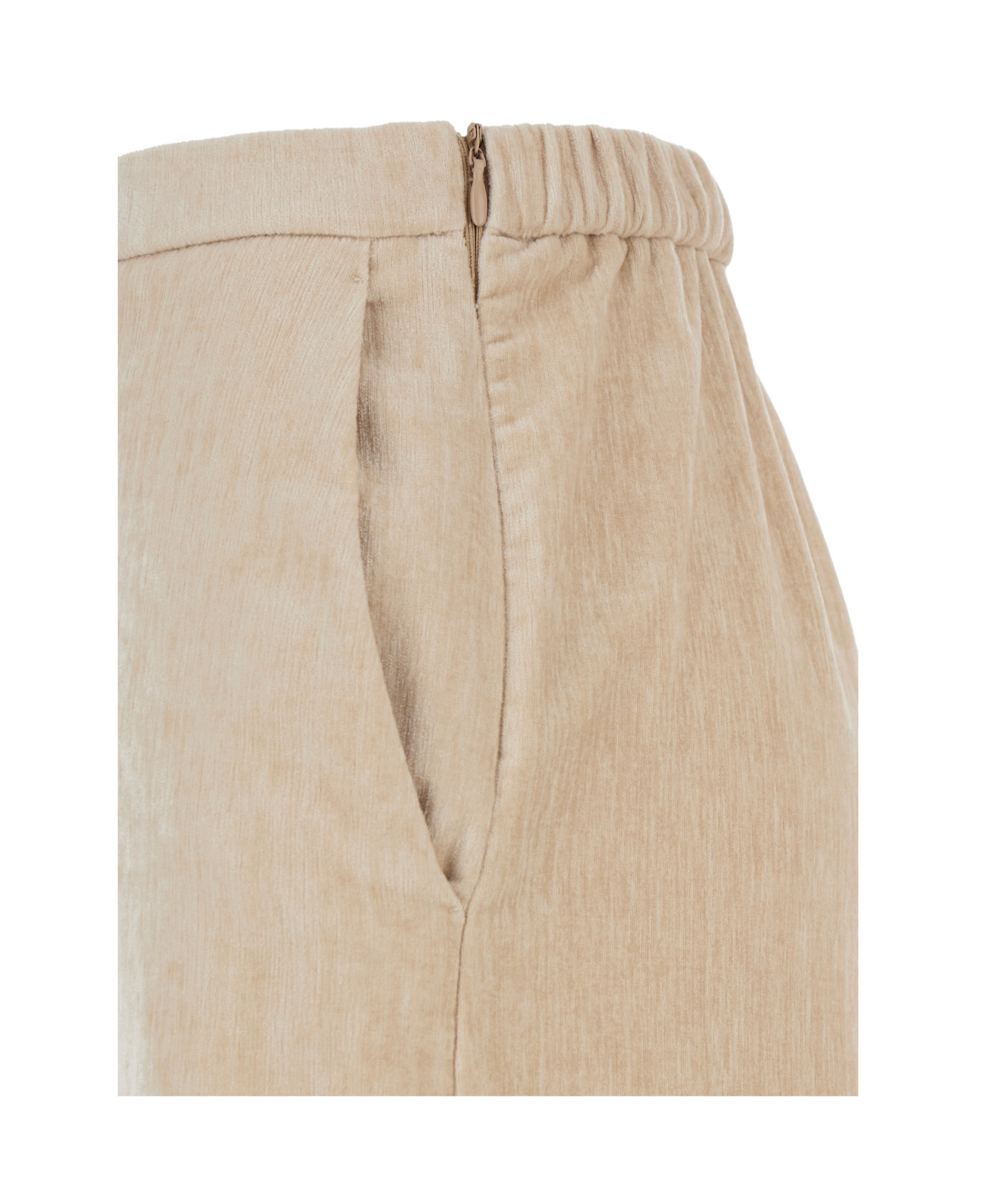 Forte Forte Hoch Sitzende Palazzohose In Brown