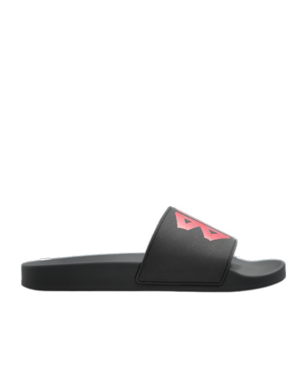 Balenciaga Men's Pool Slide Sandal In Black