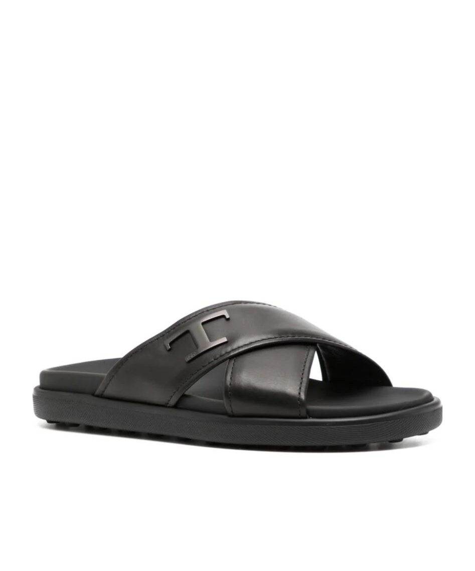 Tod's Slippers In Black