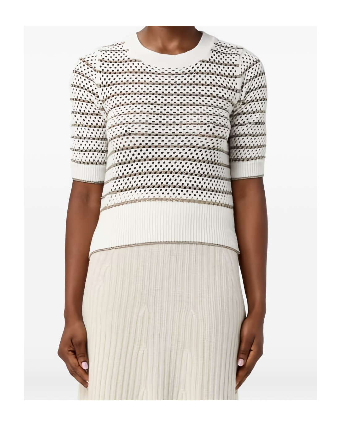 Twinset Twin-set Sweaters In White