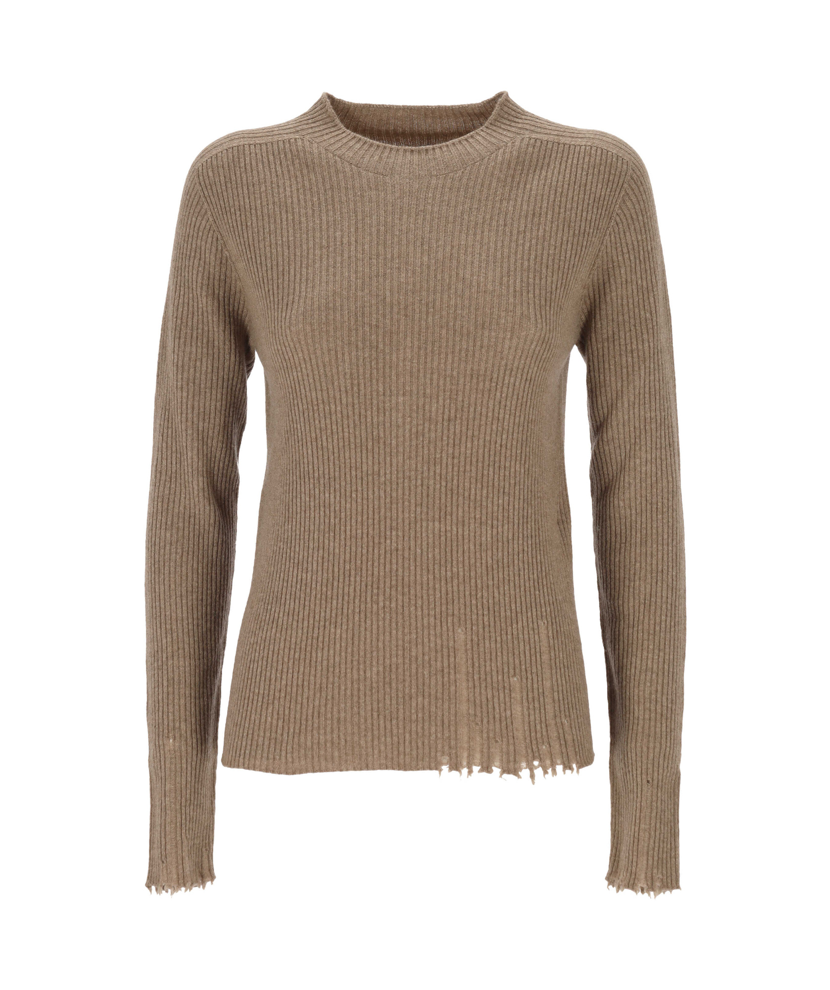 Uma Wang Long-sleeved Sweater In Brown