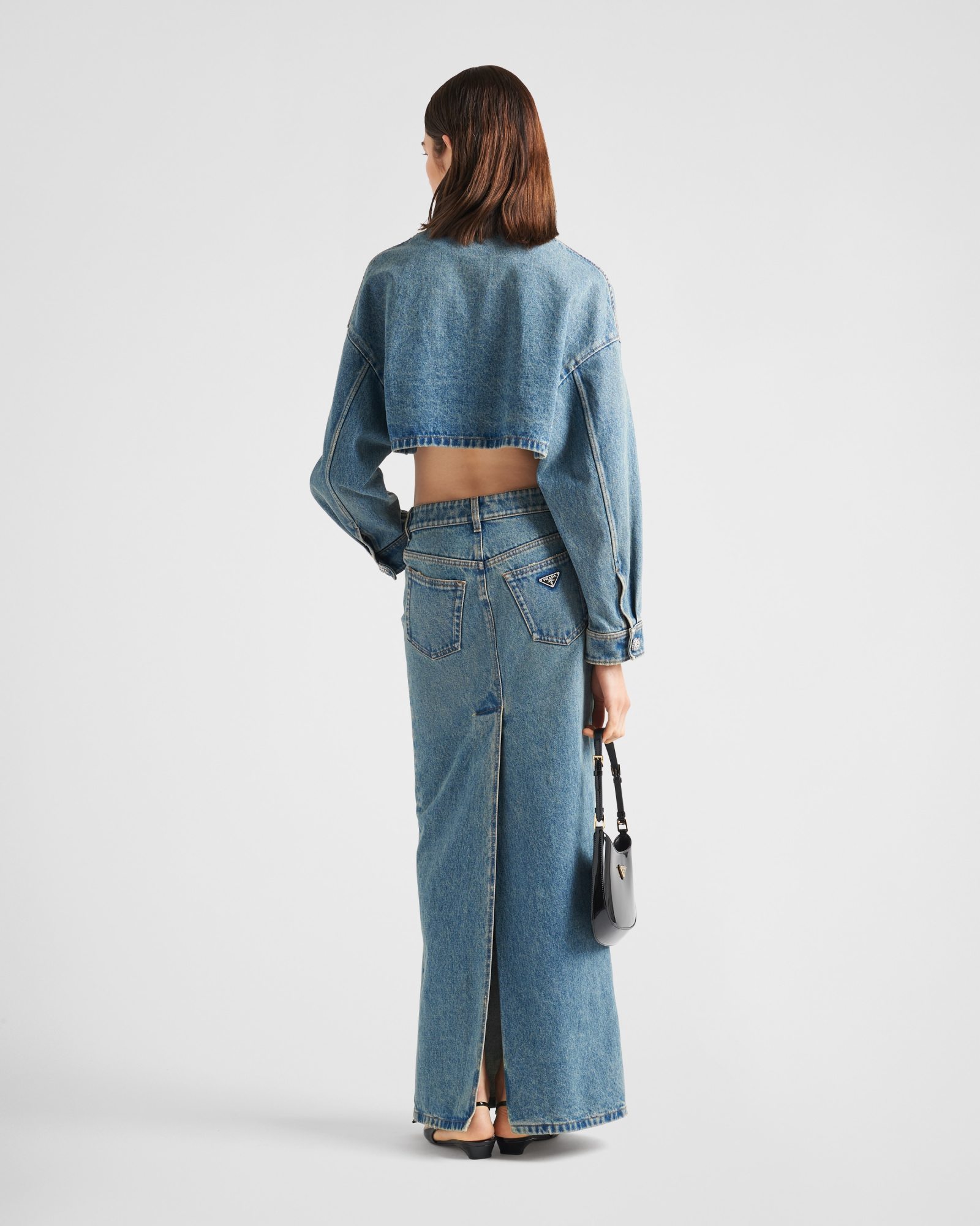 Prada Denim Blouson Jacket