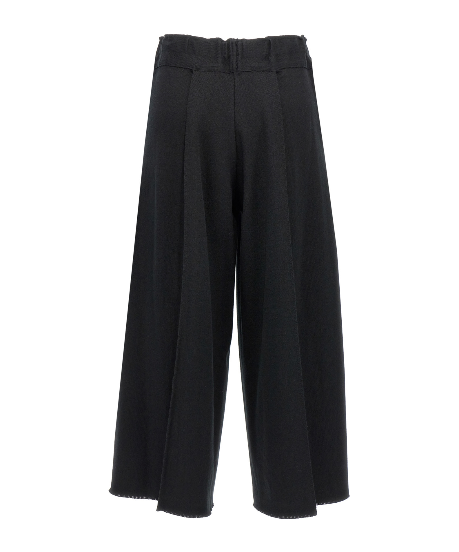 Shop Issey Miyake Wide-leg Trousers In Black