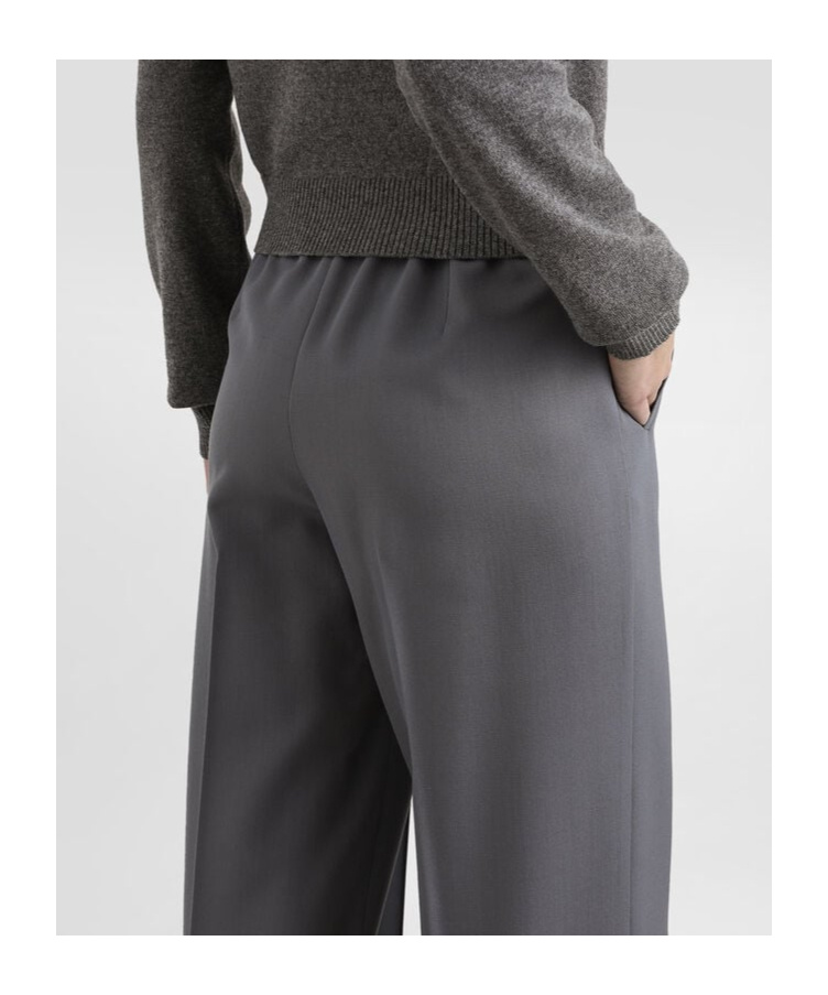 Dolce & Gabbana Dolce Gabbana Pressed Crease Trousers In Gray