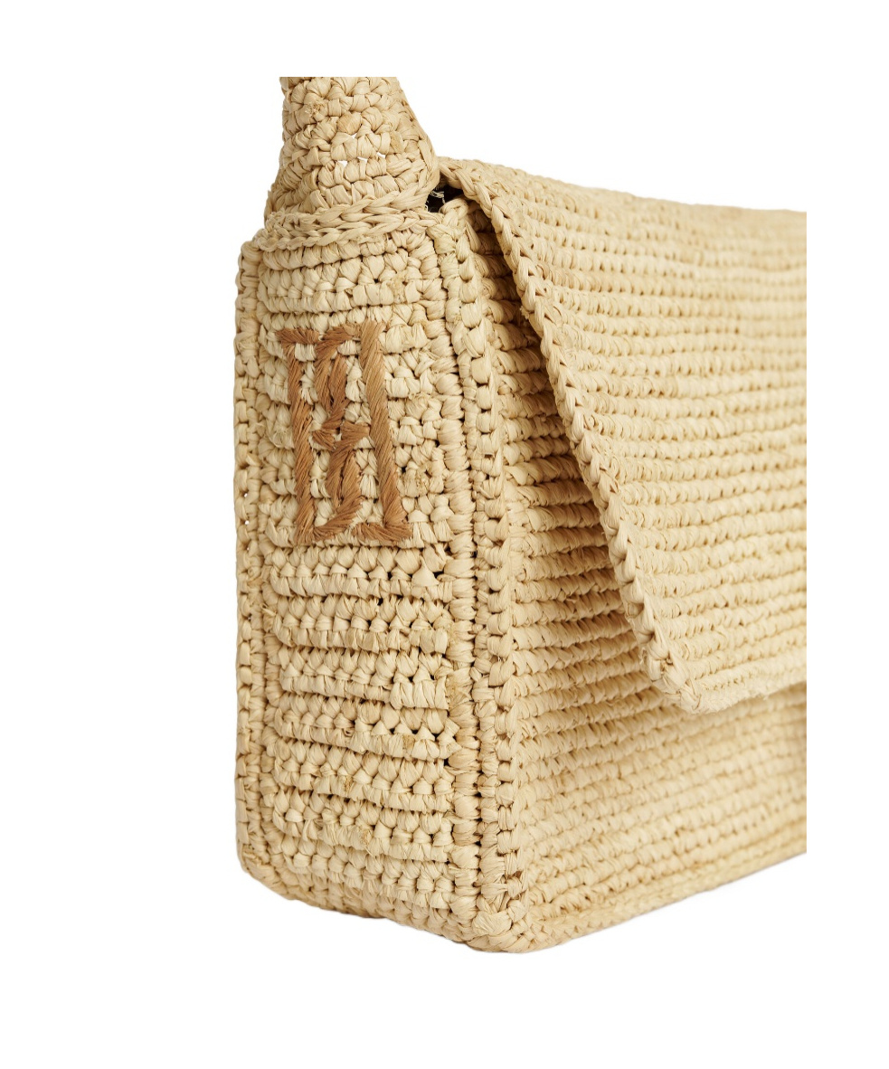 By Malene Birger Miro Woven Tote Bag In Brown