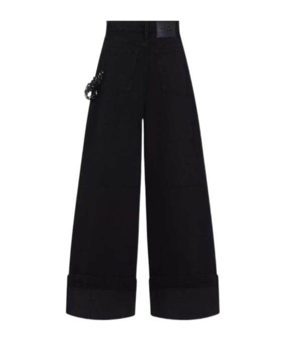 Shop Simone Rocha Wide Leg Jeans