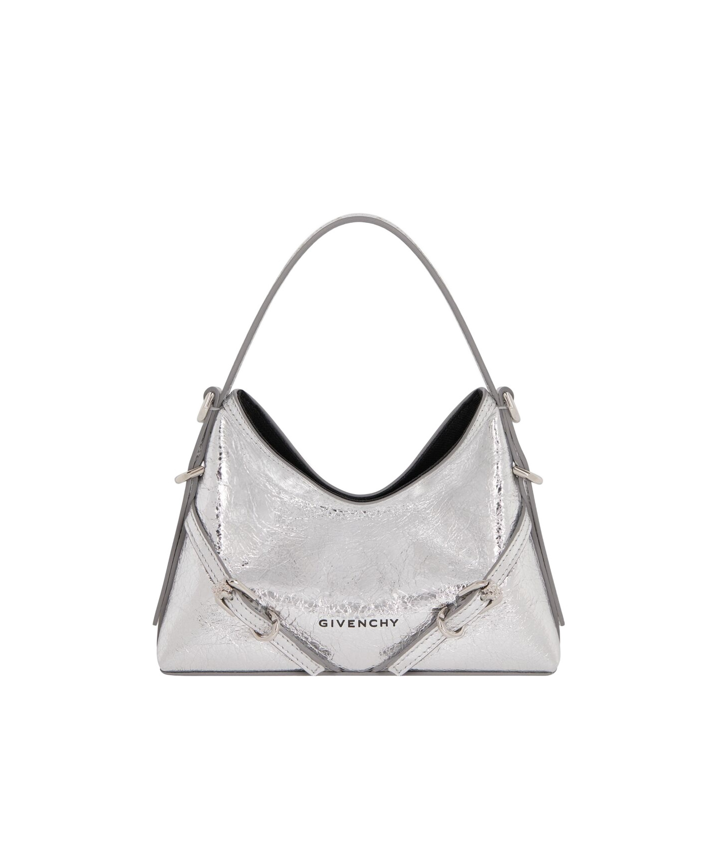 Givenchy Nano Voyou Shoulder Bag In White