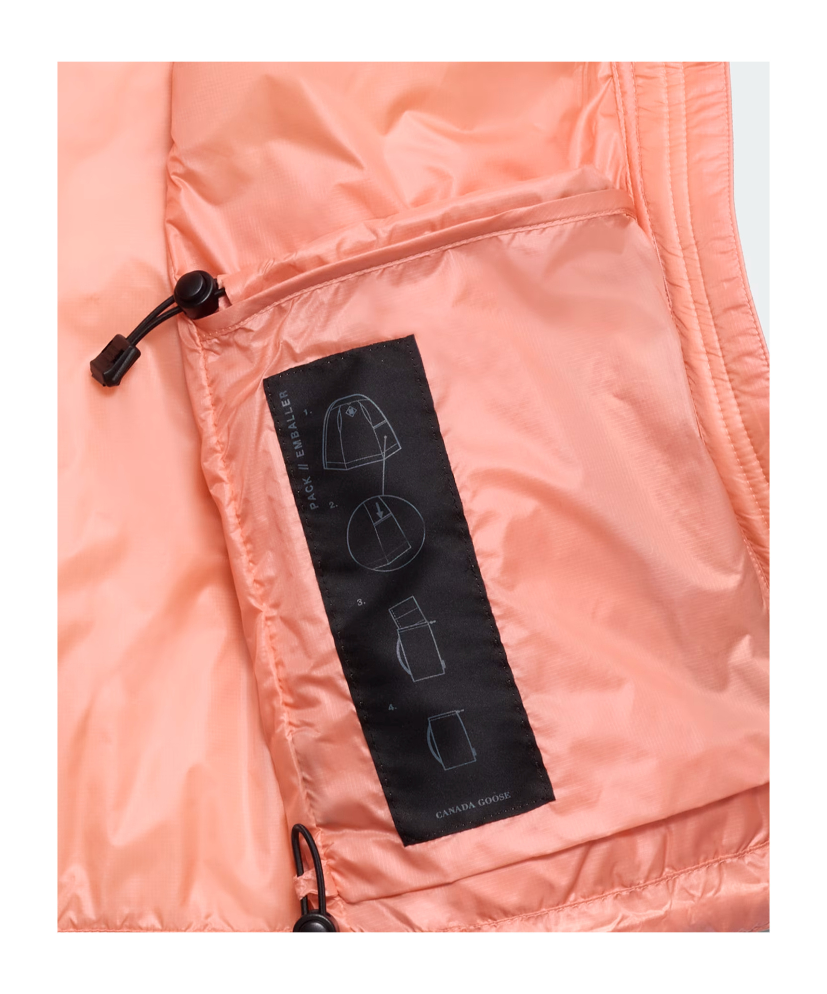 Canada Goose Cypress Vest Black Label In Pink