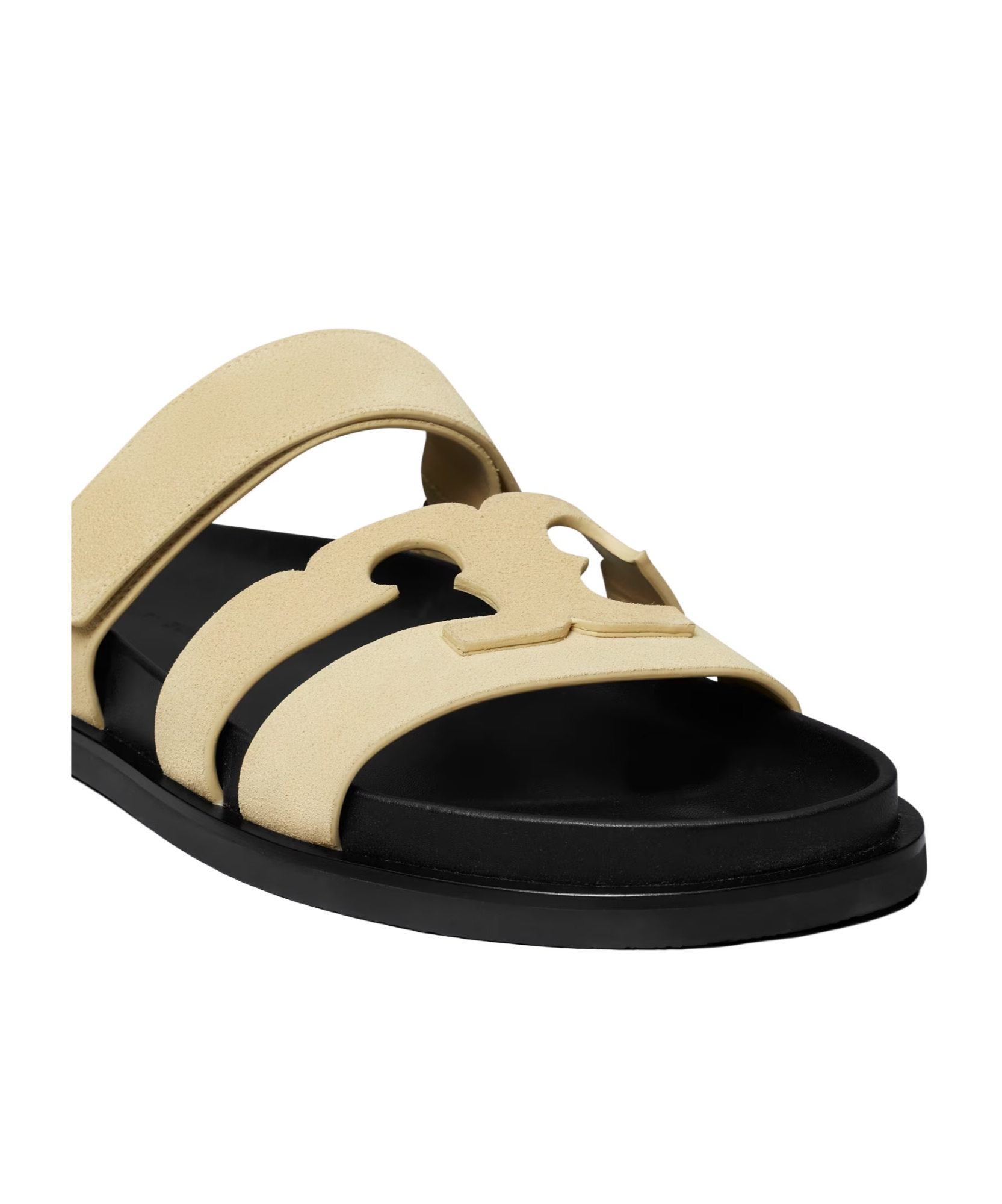 Tory Burch Ines Double Strap Flat Sandals In Yellow