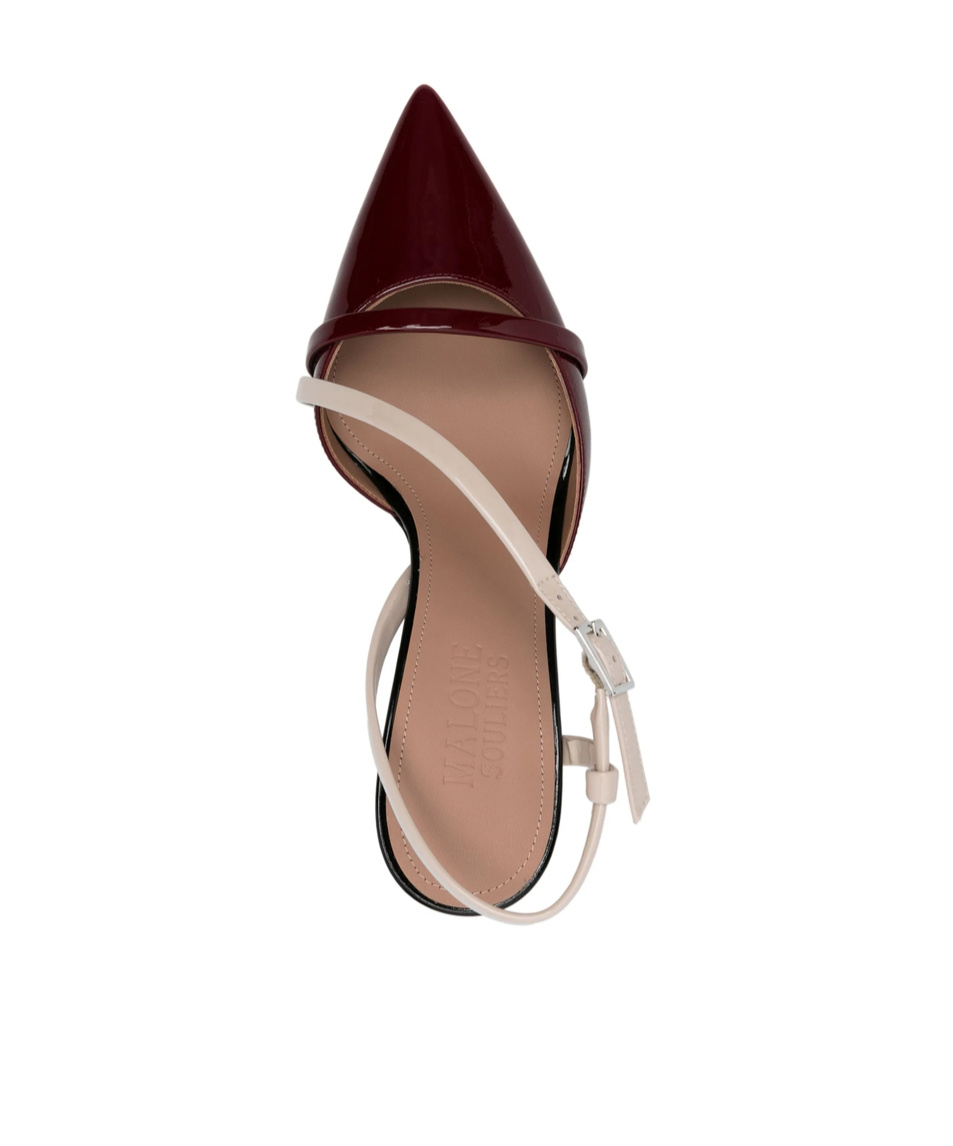 Malone Souliers Leather Shoes In Burgundy