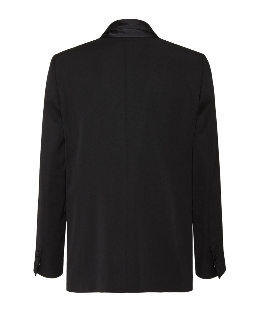 Dsquared2 Button-down Blazer In Black