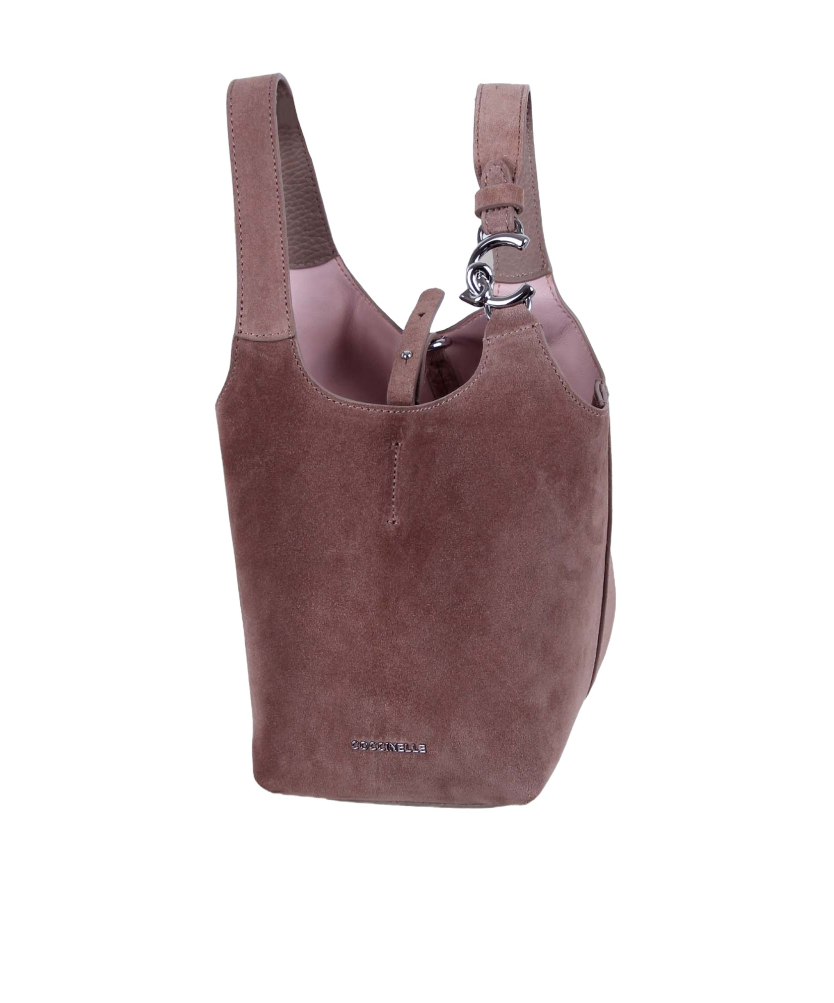 Coccinelle Double Handle Shoulder Bag In Pink