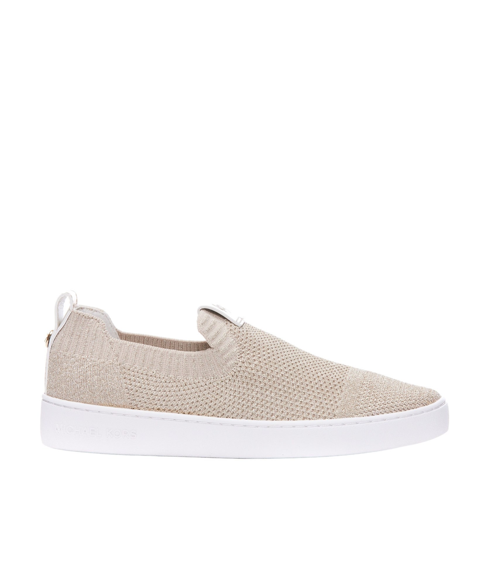 Michael Michael Kors Juno Slip On Sneakers In Nude