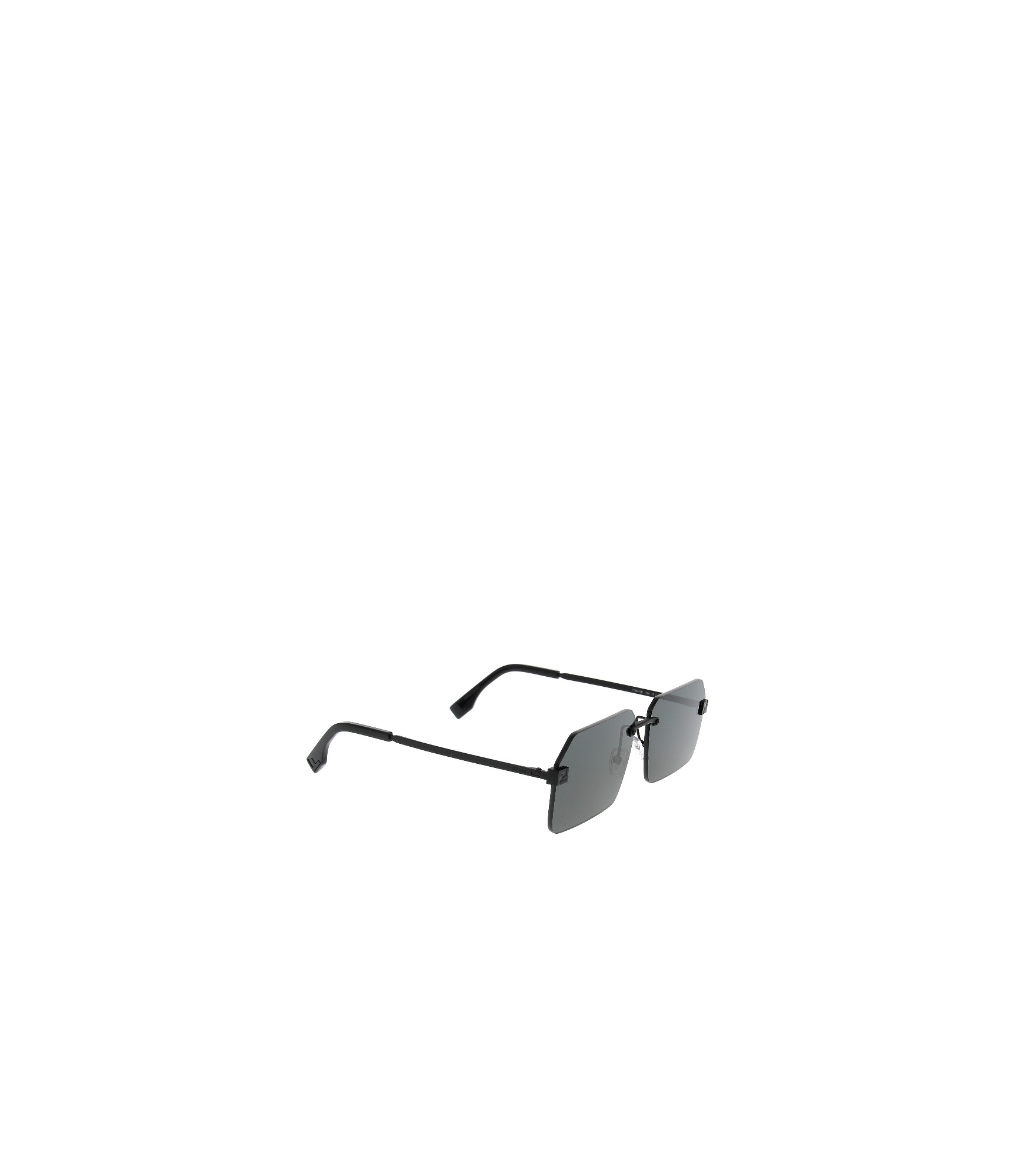 Fendi Square Sunglasses In Gray