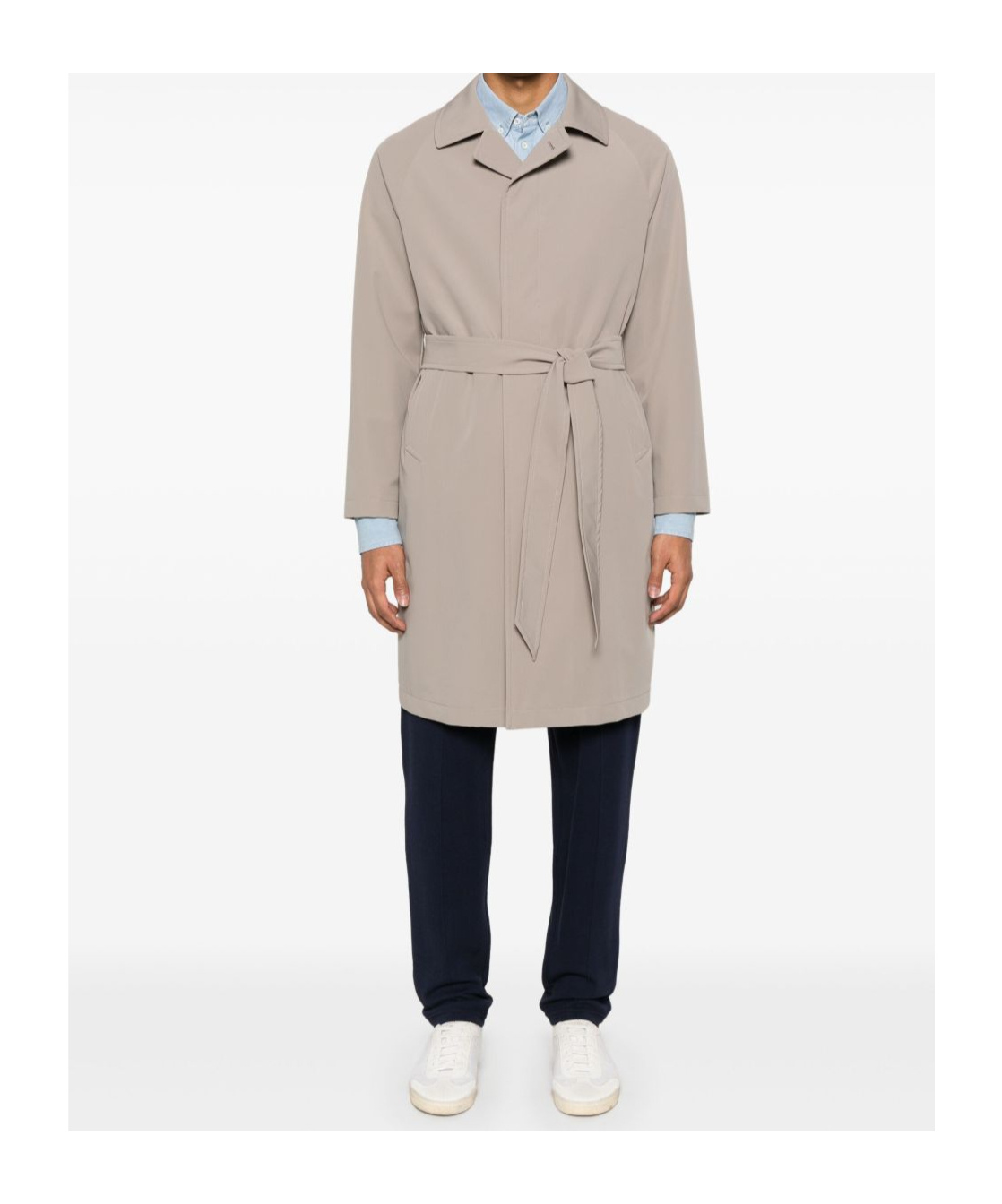 Tagliatore Long-sleeved Windbreaker In Brown