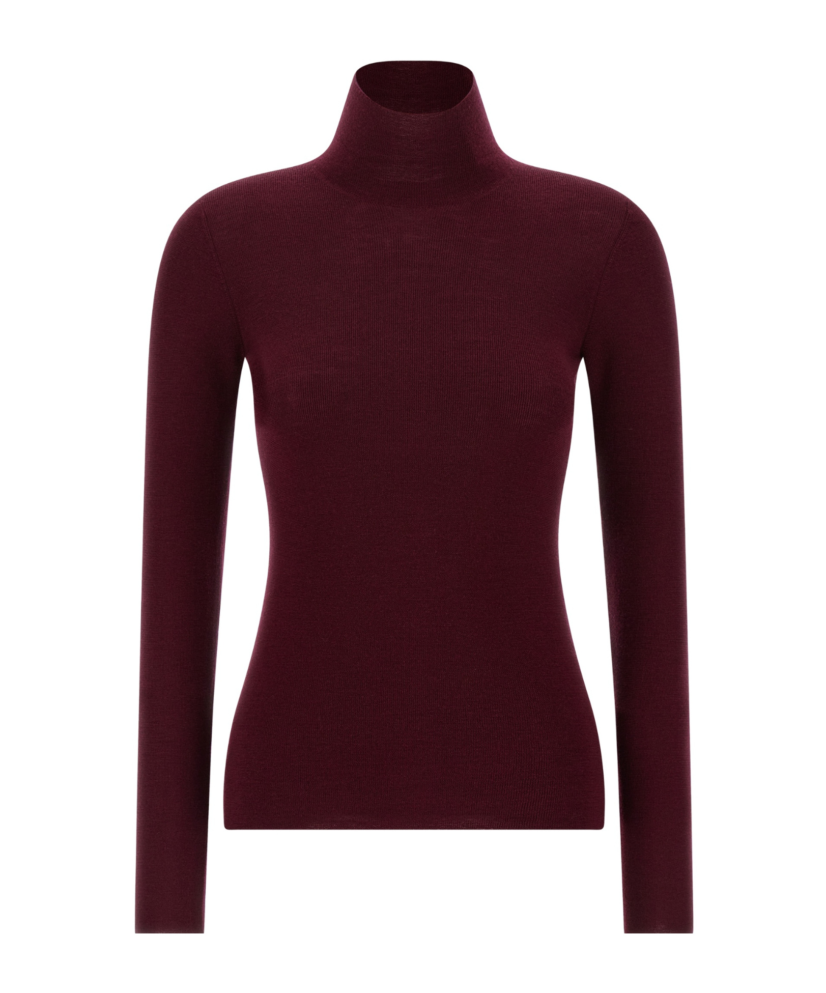 Etro Cozy Turtleneck Knit Sweater With Long Sleeves In Burgundy
