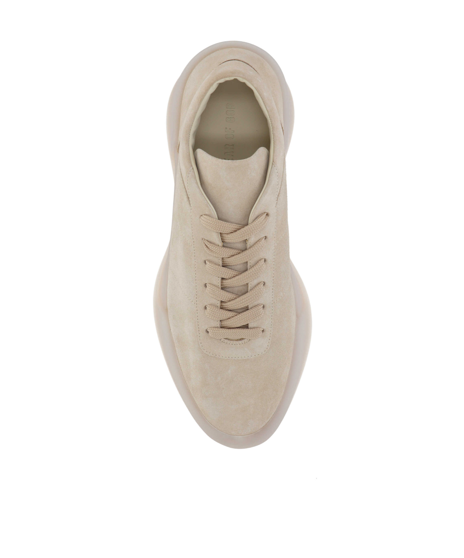 Fear Of God Lace-up Aerobic Low Sneakers In Neutral