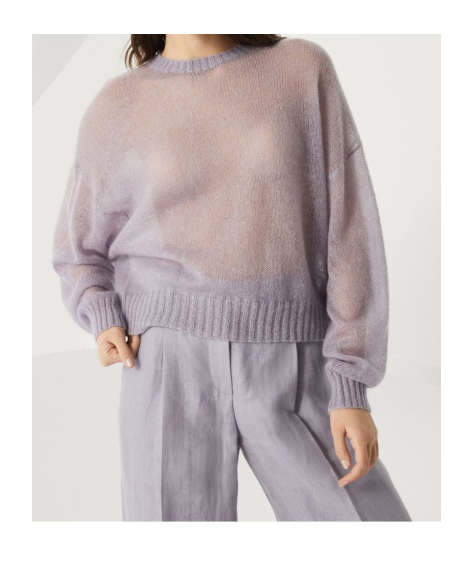 Brunello Cucinelli Monili-embellished Sweater In Gray